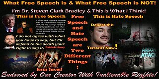 What Free Speech is and What Free Speech is Not!