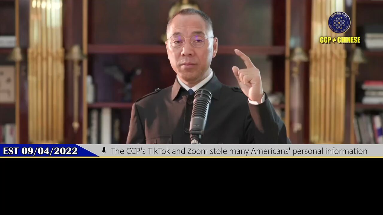 2022.09.04.MilesLive：The CCP’s TikTok and Zoom stole many Americans’ personal information ！