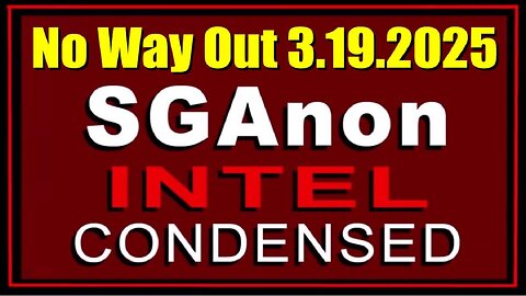 SG Anon & Veronique Lawson "No Way Out" - CONDENSED 3.19.2025