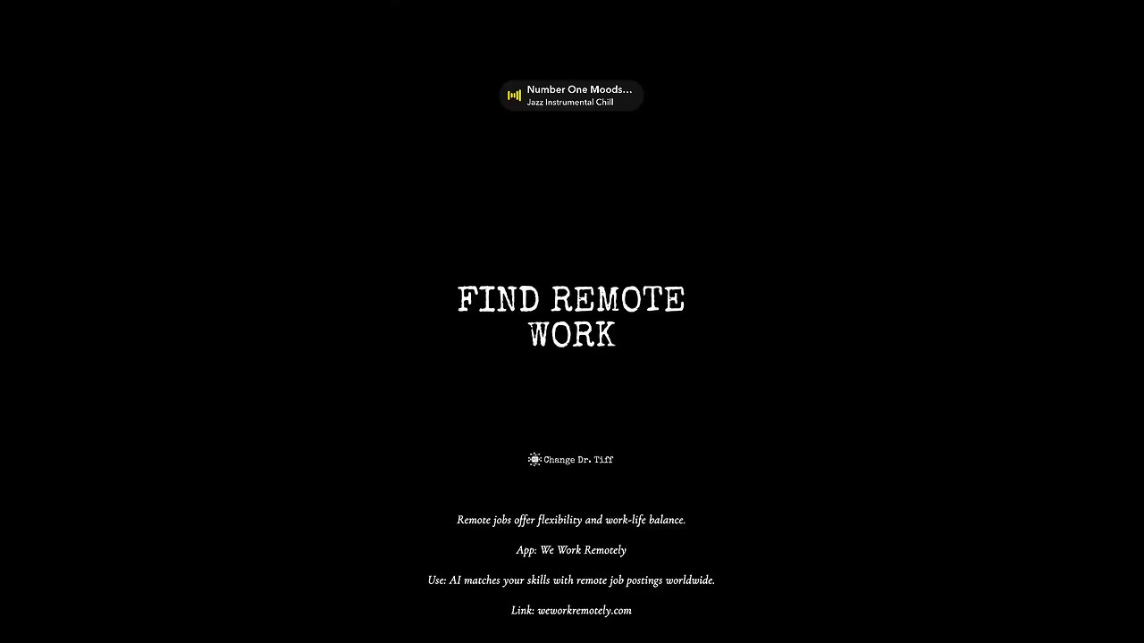 Remote work