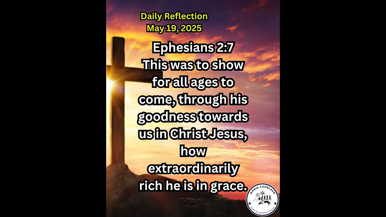 Daily Reflection May 19, 2025 #faith #bible #reflection