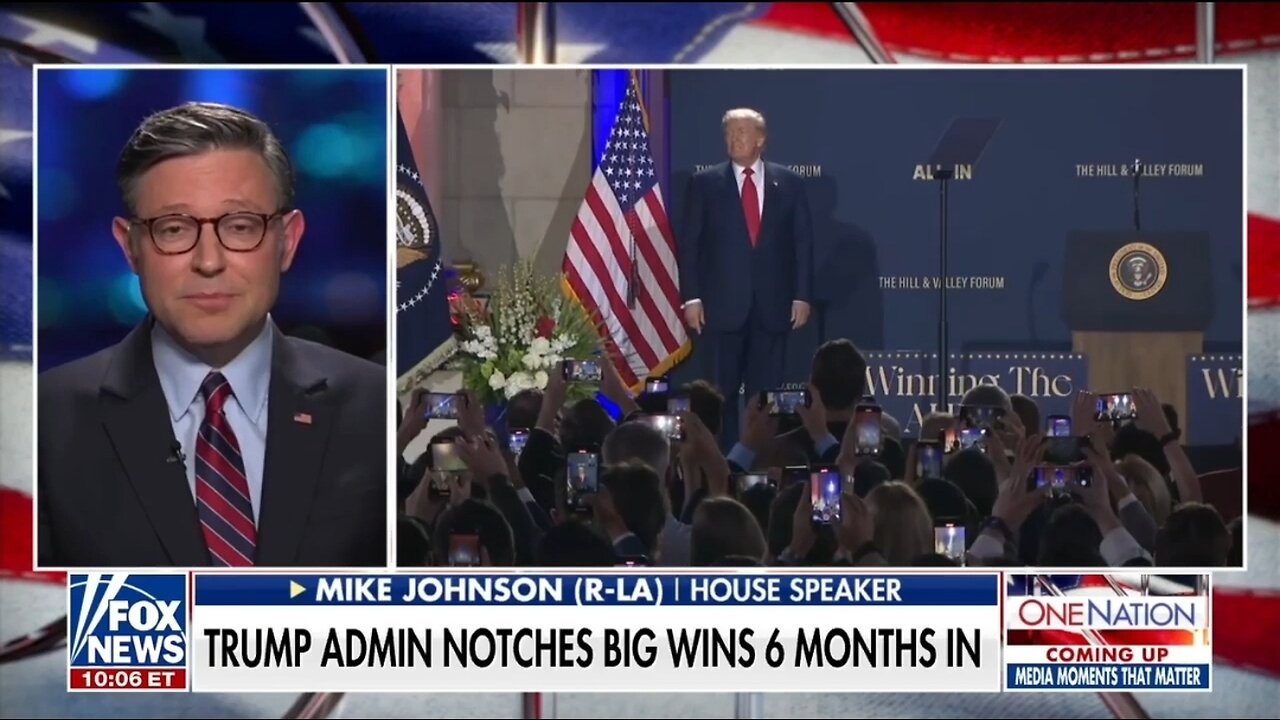Speaker Johnson: America Is Back!