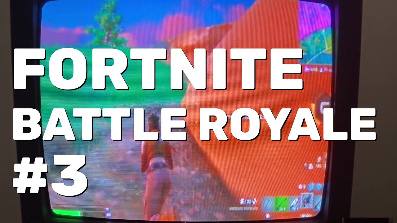 Fortnite Battle Royale Gameplay Part 3 - CRT Gaming