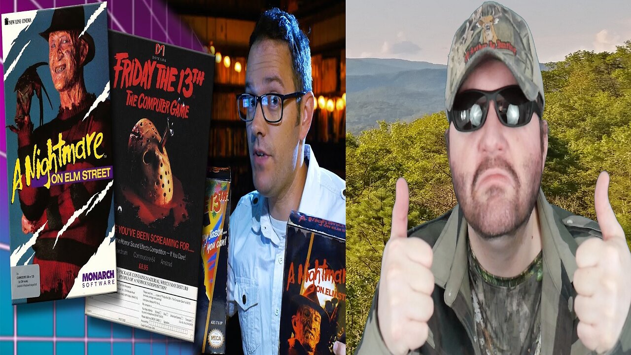 Freddy & Jason (Commodore 64) - Angry Video Game Nerd (AVGN) - Reaction! (BBT)