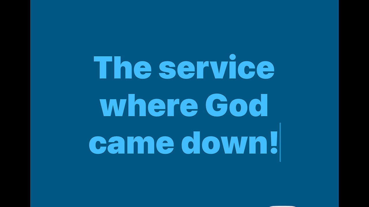 When God Took Over — 11:00am 4/6/25 — A Day We’ll Never Forget