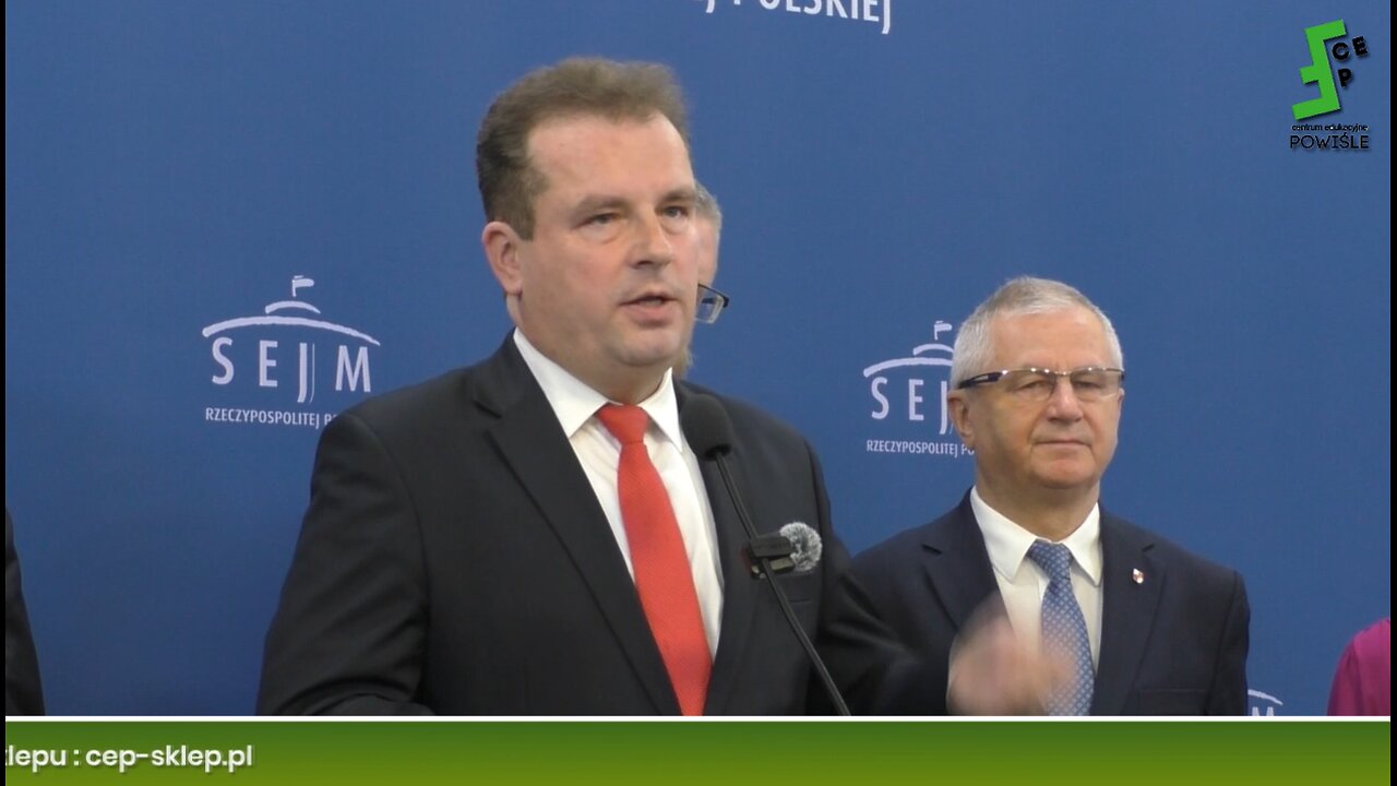 Mec. Jacek WILK przystąpił do Konfederacji KORONY Polskiej - Konferencja Prasowa w Sejmie 11.06.2025