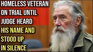😢Homeless Veteran On Trial til Judge Heard His Name & Stood Up In Silence (4.27.25)
