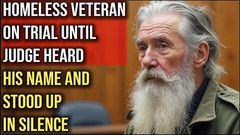 😢Homeless Veteran On Trial til Judge Heard His Name & Stood Up In Silence (4.27.25)