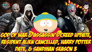 God of War & Assassin's Creed Update, Resident Alien Cancelled, Harry Potter Date, Sandman Season 3