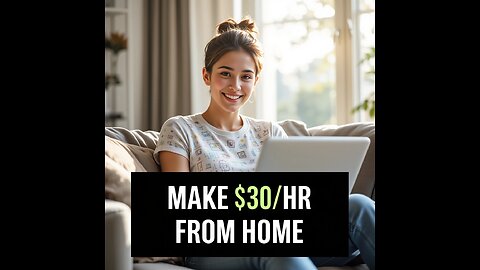 Work From Home Job – Make Up to $30/Hour Online with No Experience