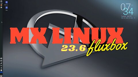 OS - MX Linux 23.6 fluxbox