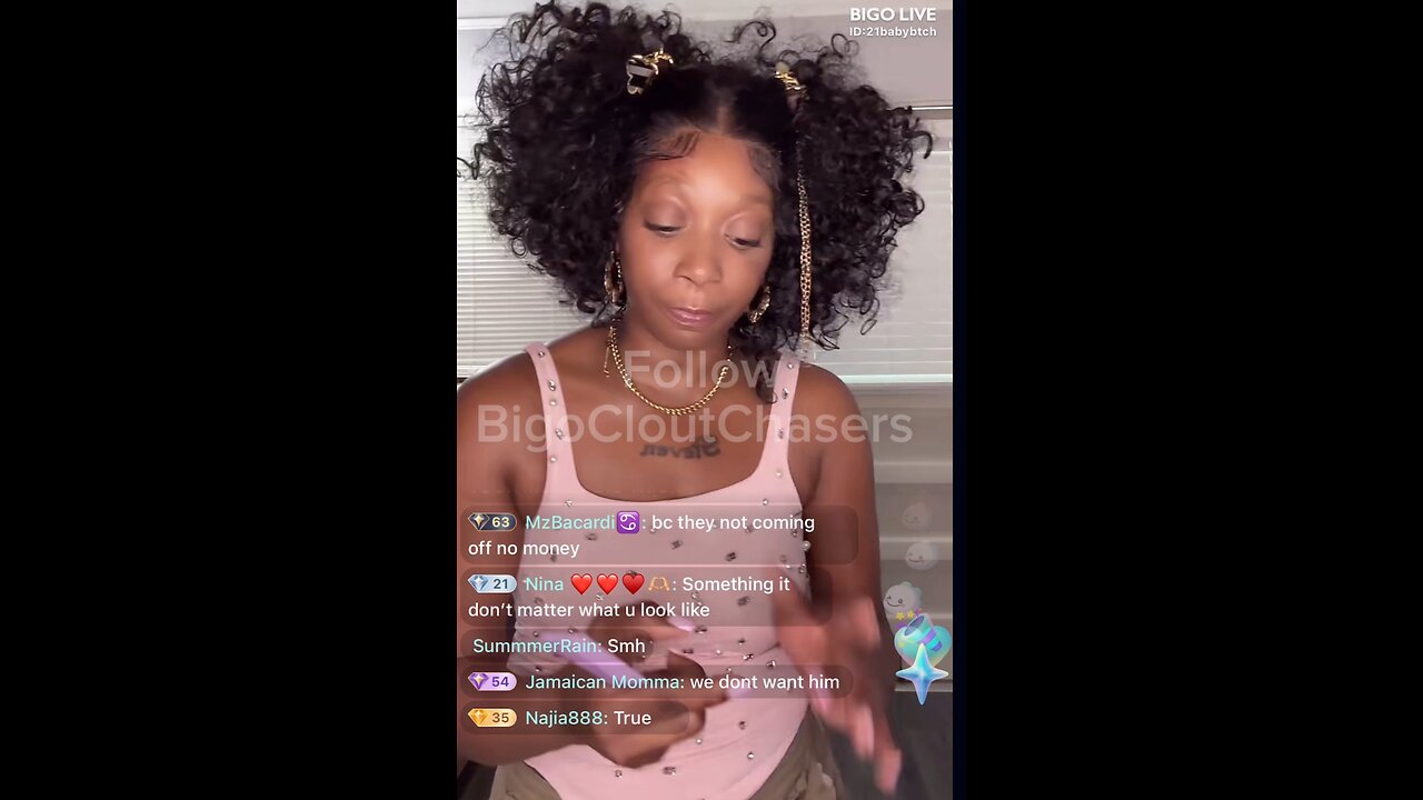 21 says most men really want her. Talks about being that girl, having ab0rtions, and moreBIGO BIGOTV