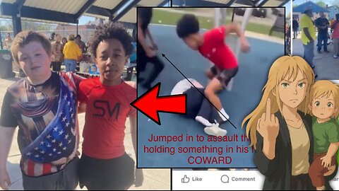A Fat White Kid Gets Jumped by Black Kids at Playground and the Internet Goes Wild.