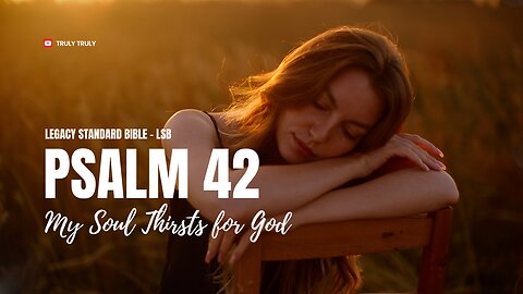 Psalms 42 - My Soul Thirsts for God (Legacy Standard Bible - LSB)