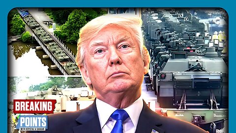 WATCH: TANKS Roll Into DC as Trump THREATENS Protesters