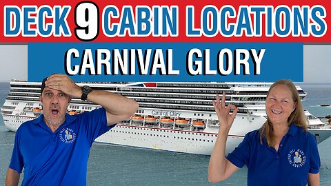 Carnival Glory Cabin Deck 9 | Tall Man's Cruise Adventures