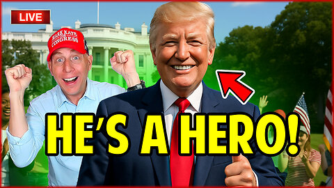 🔴 Locals Celebrate Trump's Takeover of Washington, D.C.