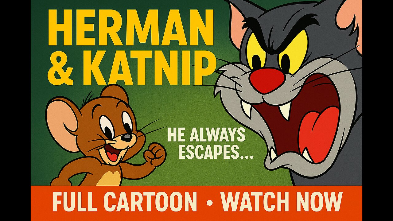 Felineous Assault (1959) | Herman and Katnip Cartoon Showdown