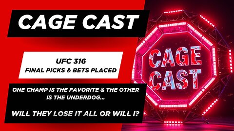 UFC 315 Final Predictions & Bets Are Placed | Will I Double My Money or Will I lose it all?