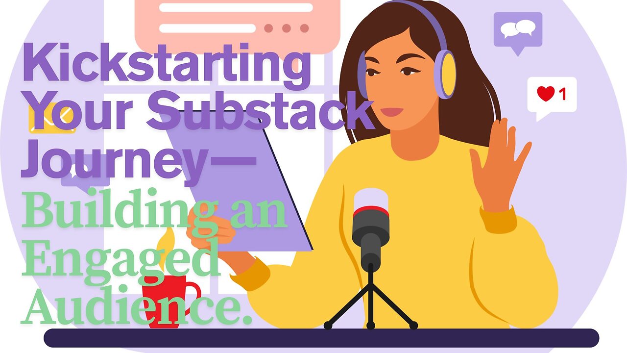 ⭐ A First Podcast Podstack Substack--This Premiere is for Free and Paid Subscribers #podcast #radio⭐