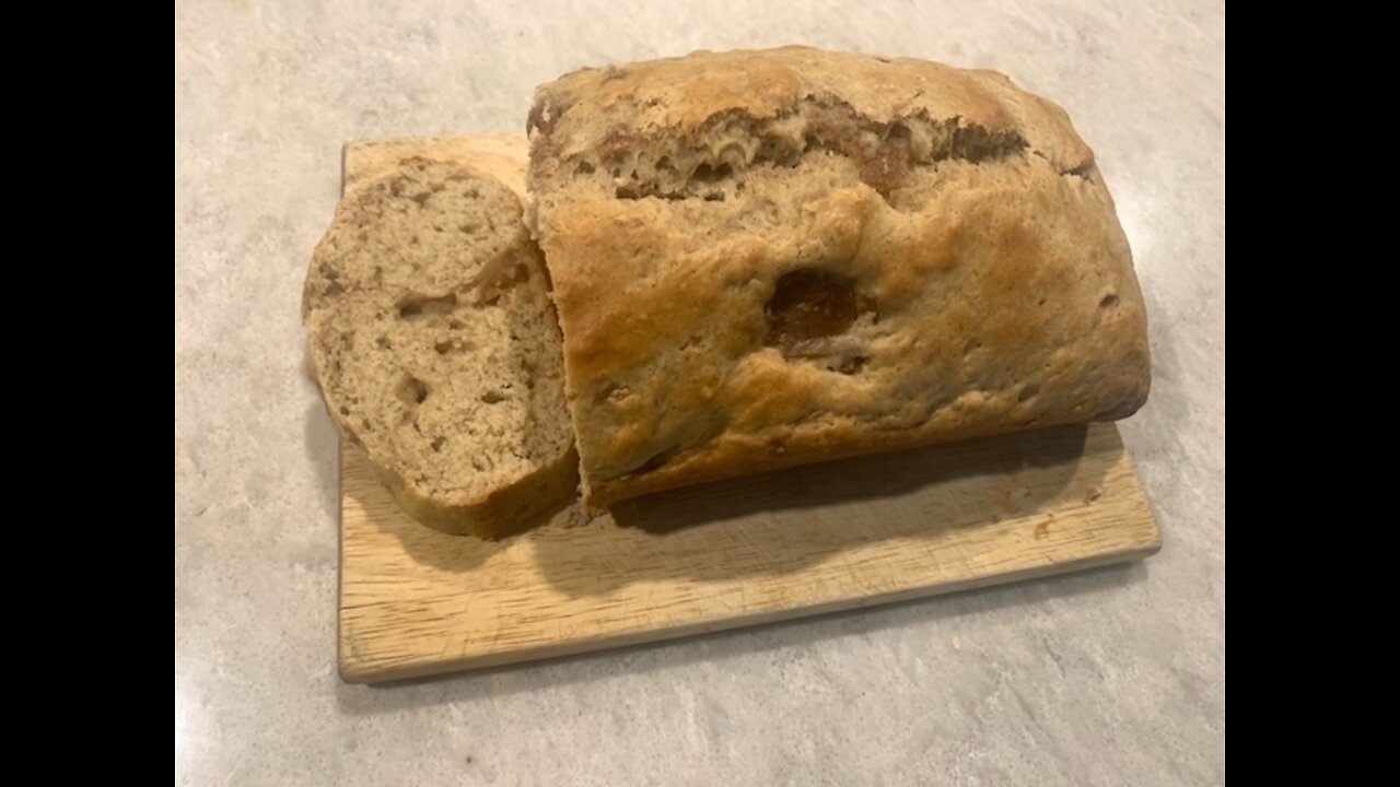 Artisan, Yeast Free, Apple Butter Bread Loaf