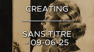 Creating Sans Titre – 09-06-25 (Carole Lombard)