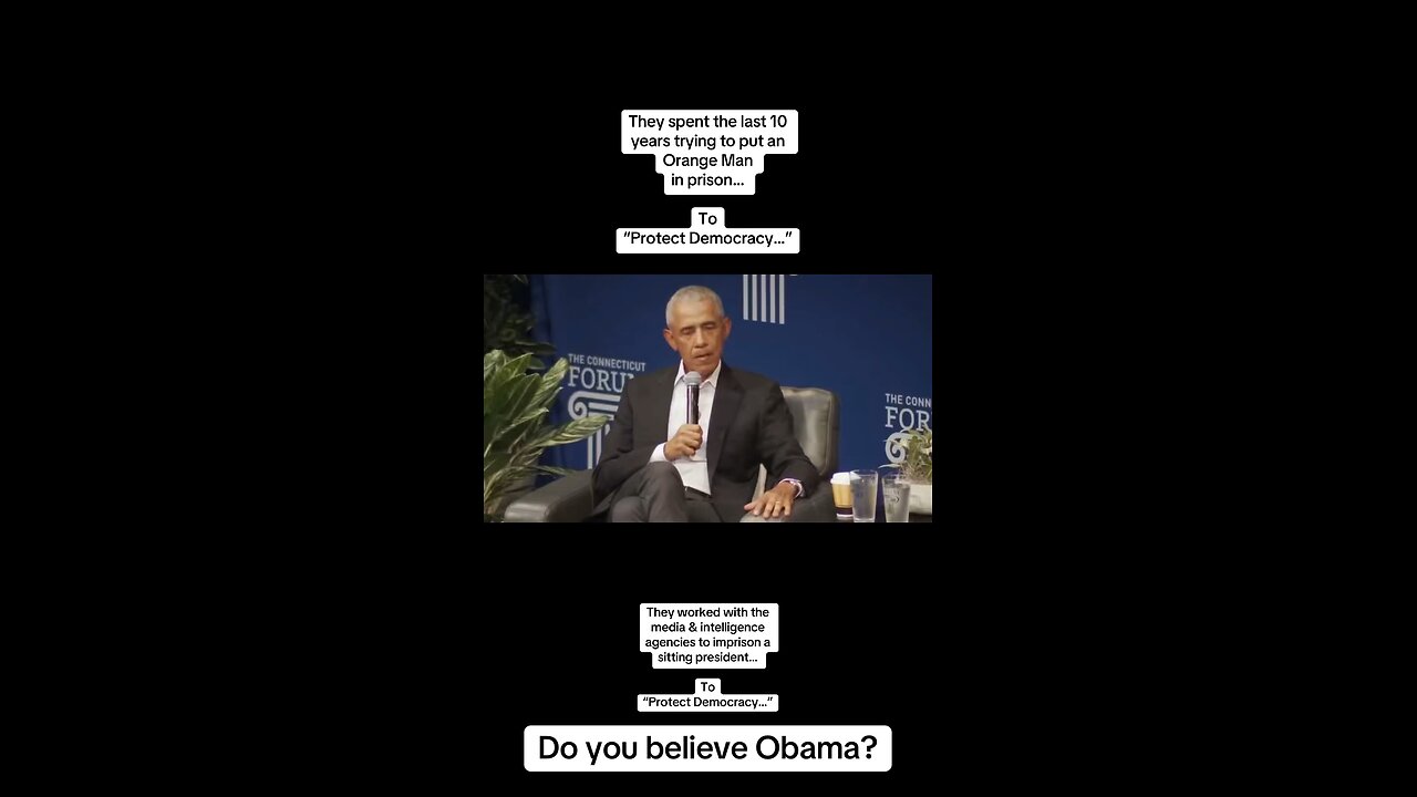 Obama on democracy