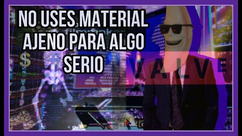 NO deberías usar MATERIAL AJENO