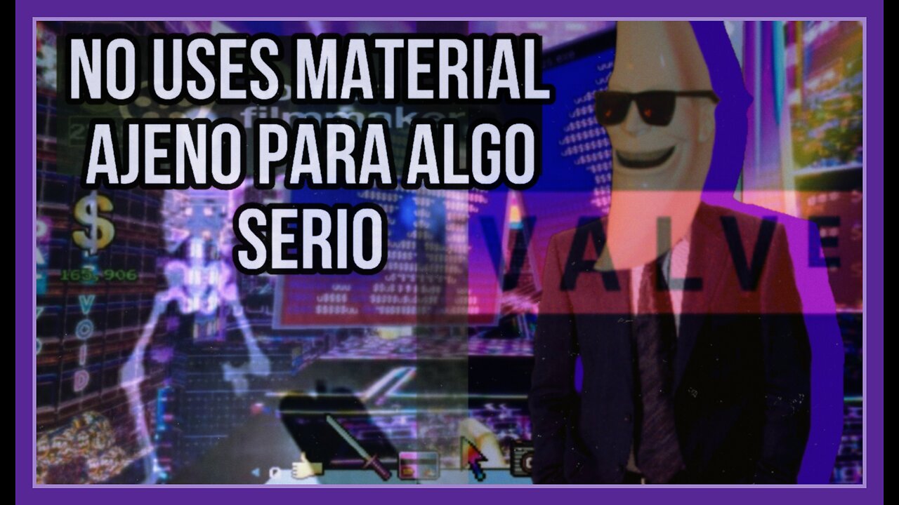 NO deberías usar MATERIAL AJENO