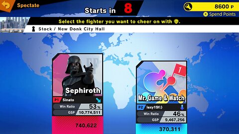SSBU Online Spectator Mode with Special Characters Quickie 7/17/25