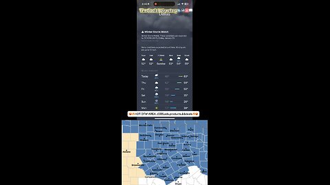 ❄️🌨️🔥🥵🗣️🔊Weather for the week of 1/21 for Dallas,