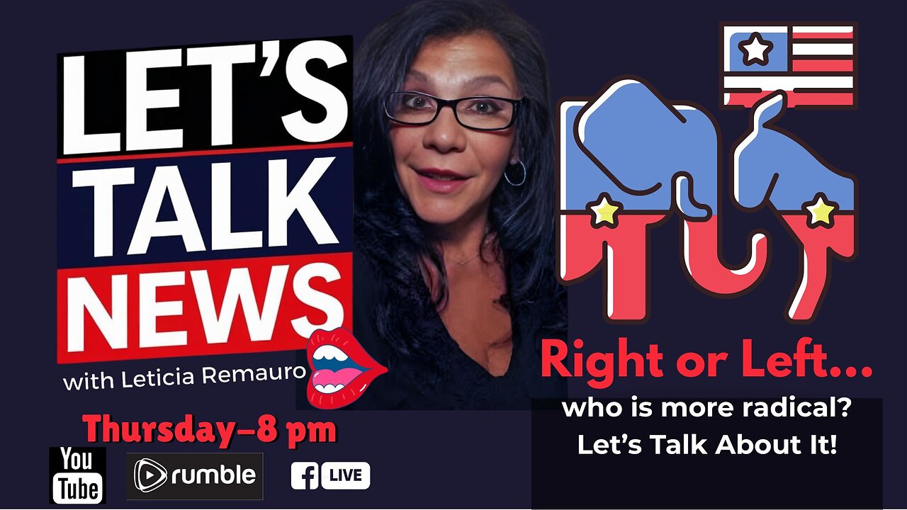 Let's Talk News - Right or Left - who is more radical?