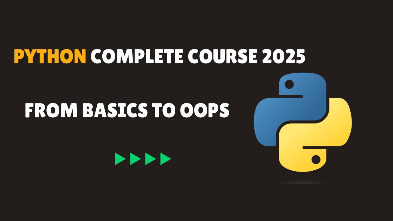 Complete Python Course From Zero To Hero