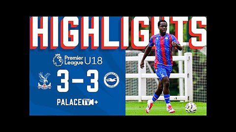 FASIDA 30-YARD ROCKET 🚀😳 | Palace 3-3 Brighton | Premier League U18 Highlights