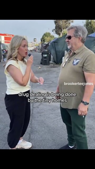 TINY HOMES🧟🛖🧛USED AS DRUG DEALING AREA IN CALIFORNIA🛖🧟‍♂️💫