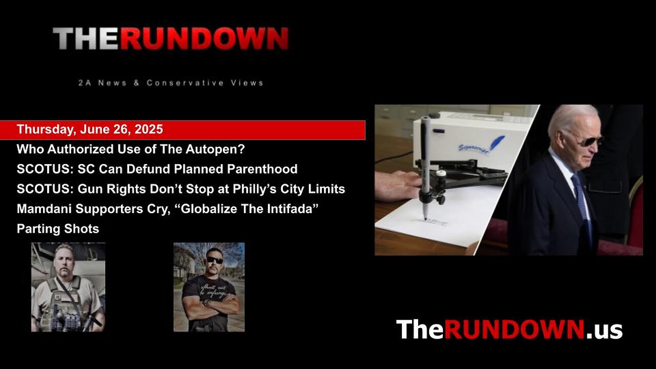 #933 - Biden Aide Who Used Autopen Has No Idea Who Authorized It's Use