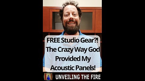 FREE Studio Gear! The Crazy Way God Provided My Acoustic Panels!