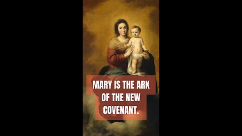 MARY IS THE ARK OF THE NEW COVENANT #TRUTH #JESUS #CHRIST #MARY #JOSEPH #IHS #BIBLE #TRINITY #CATHOL