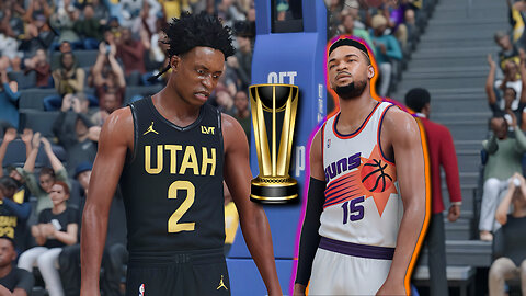 NBA 2K25 MyCareer | Ep 12 | FIRST NBA CUP MATCHUP | SUNS VS JAZZ