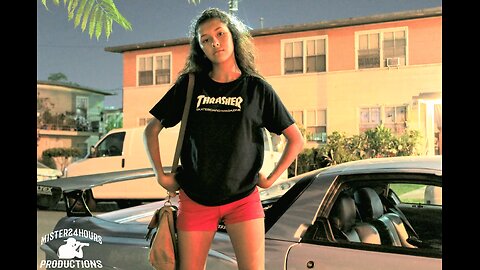 1991 ACURA NSX Thrasher Skater Model girl skateboarding JDM