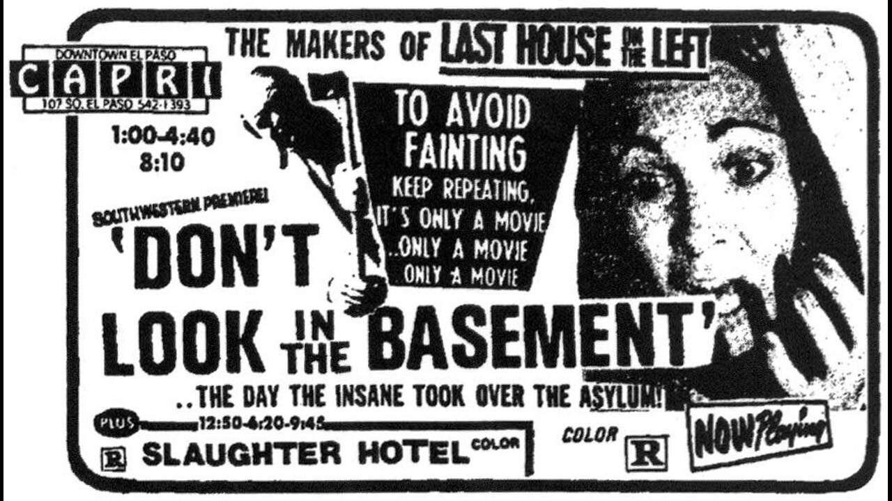 Death Ward # 13 AKA Don't Look in the Basement Presented by The JWK