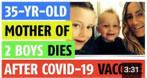 "Vaccine Results in Death of 35-Year-Old Mother"
