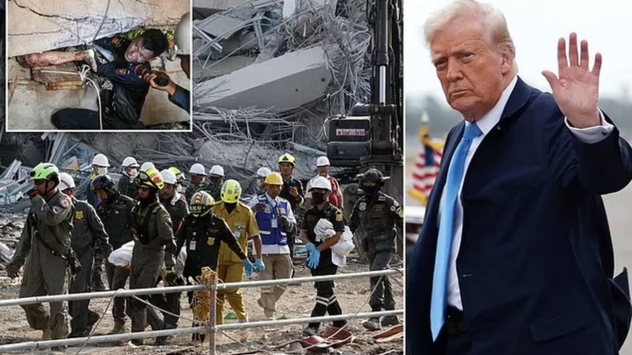 Trump & DOGE Blamed for Myanmar Quake?