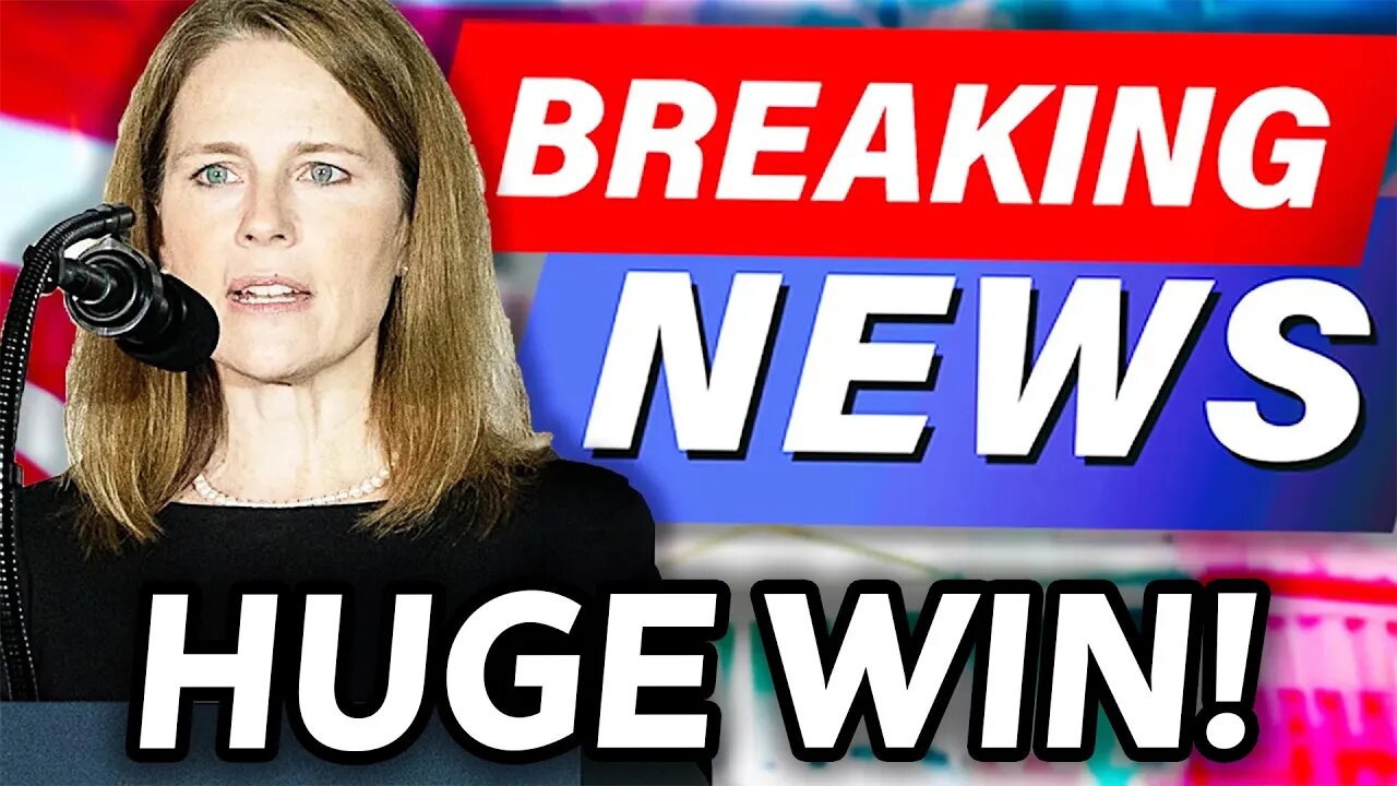 BREAKING SCOTUS NEWS JUST NOW: MASSIVE WIN FOR TRUMP!