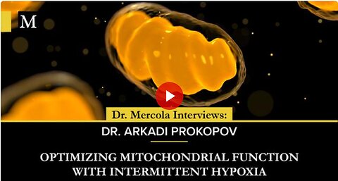 Optimizing Mitochondrial Function With Intermittent Hypoxia - Interview with Dr. Arkadi Prokopov