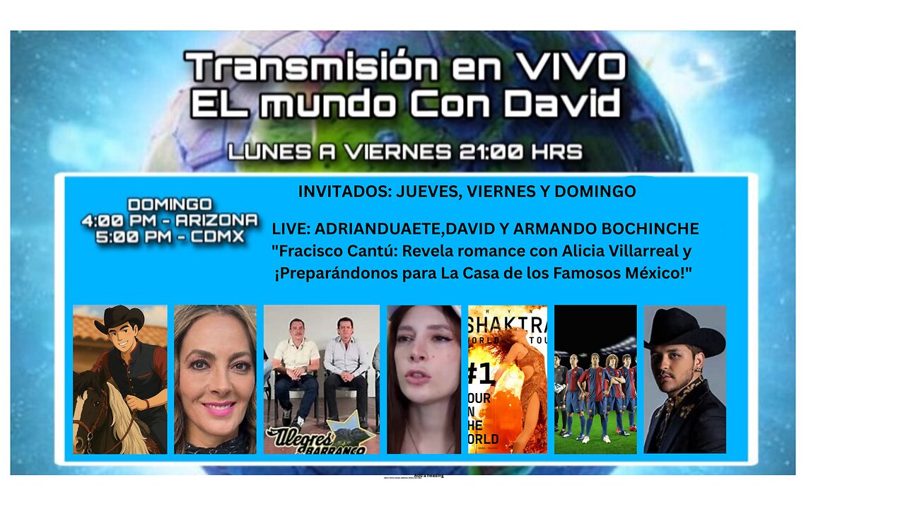 #fraciscocantú: Revela romance con #AliciaVillarreall Y ¡Preparándonos para #LaCasadelosFamosos Méx.