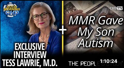 "Exclusive Insight: Dr. Tess Lawrie Discusses MMR Vaccination's Link to Autism in Children"