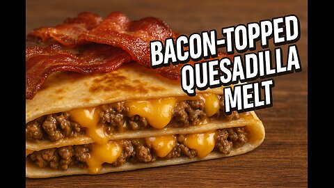 Bacon Quesadilla Melt 🥓🧀🔥 | FlavorVille Crunch Chaos