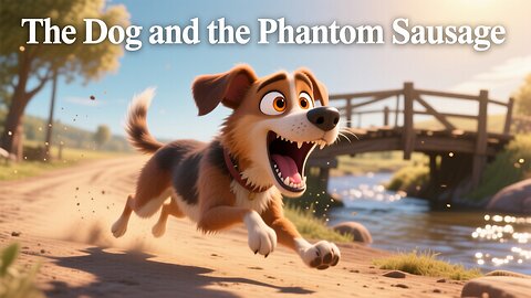The Dog and the Phantom Sausage – A Funny Aesop Fable for Kids!