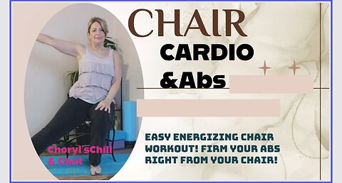 Cardio Abs Workout From Your Chair